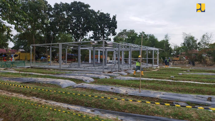 Kementerian PU Kebut Pembangunan Huntara di 3 Provinsi Terdampak Pascabencana, 7 Blok di Aceh Tamiang