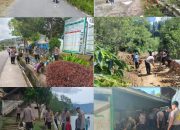 Polri di Aceh Tengah Gotong Royong Serentak, 13 Titik Fasilitas Umum Dibersihkan