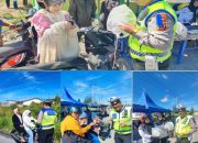 Satlantas Polres Bener Meriah Gelar Sosialisasi dan Bagi Helm Gratis dalam Operasi Keselamatan Seulawah 2026
