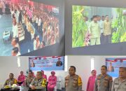 Presiden Resmikan SPPG Polri, Kapolres Bener Meriah Ikuti Secara Virtual