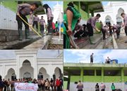 Mahasiswa STIK-PTIK Angkatan 83 Gelar Bakti Sosial, Bersihkan Masjid Al Muttaqin di Bale Atu
