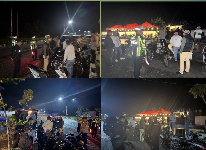 Polres Bener Meriah Gelar Razia Balap Liar Jelang Ramadan, Ciptakan Situasi Aman dan Kondusif