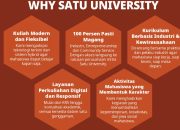 Alasan Kenapa SATU University Layak Jadi Pilihan Kuliahmu