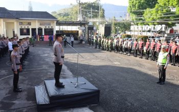 Polres Aceh Tengah Gelar Apel Operasi Keselamatan Seulawah 2026, Fokus Ciptakan Kamseltibcarlantas Jelang Ramadhan