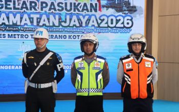 Operasi Keselamatan Jaya 2026 Digelar, Polres Metro Tangerang Kota Prioritaskan Keselamatan Pengguna Jalan Operasi Keselamatan Jaya 2026 Digelar, Polres Metro Tangerang Kota Prioritaskan Keselamatan Pengguna Jalan