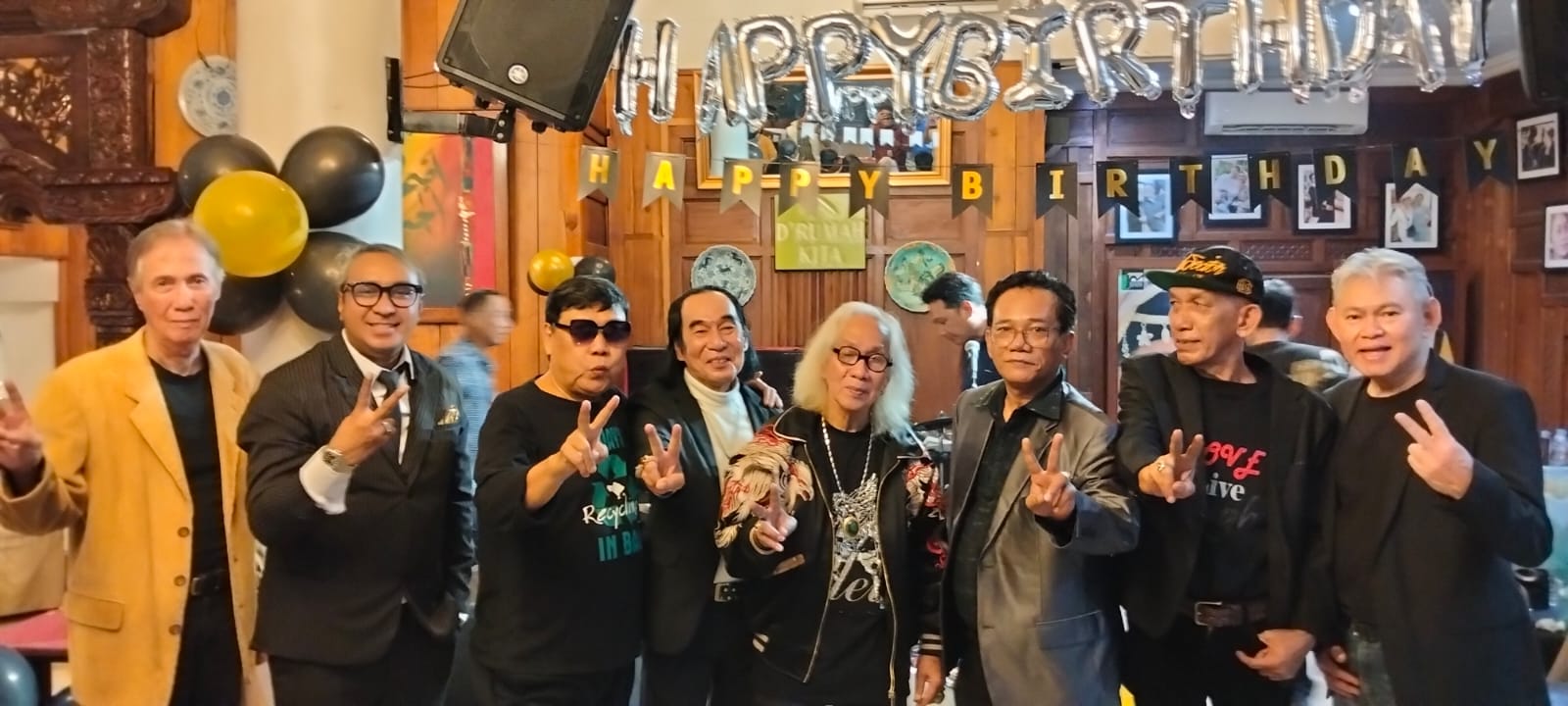 Asido Drummer PANBERS Rayakan Milad Ke- 75 D’RUMAH KITA Menteng