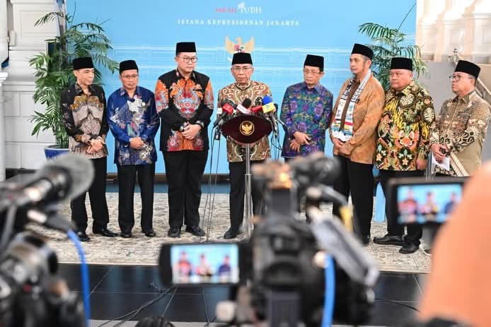 Presiden Prabowo Gelar Silaturahmi dengan Pimpinan Ormas Islam dan Tokoh Pesantren di Istana Merdeka