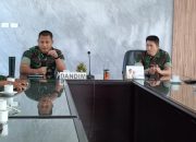 Dandim 0119/BM Pimpin Rapat Bersama Perwira Staf dan Danramil, Jalankan Instruksi Presiden