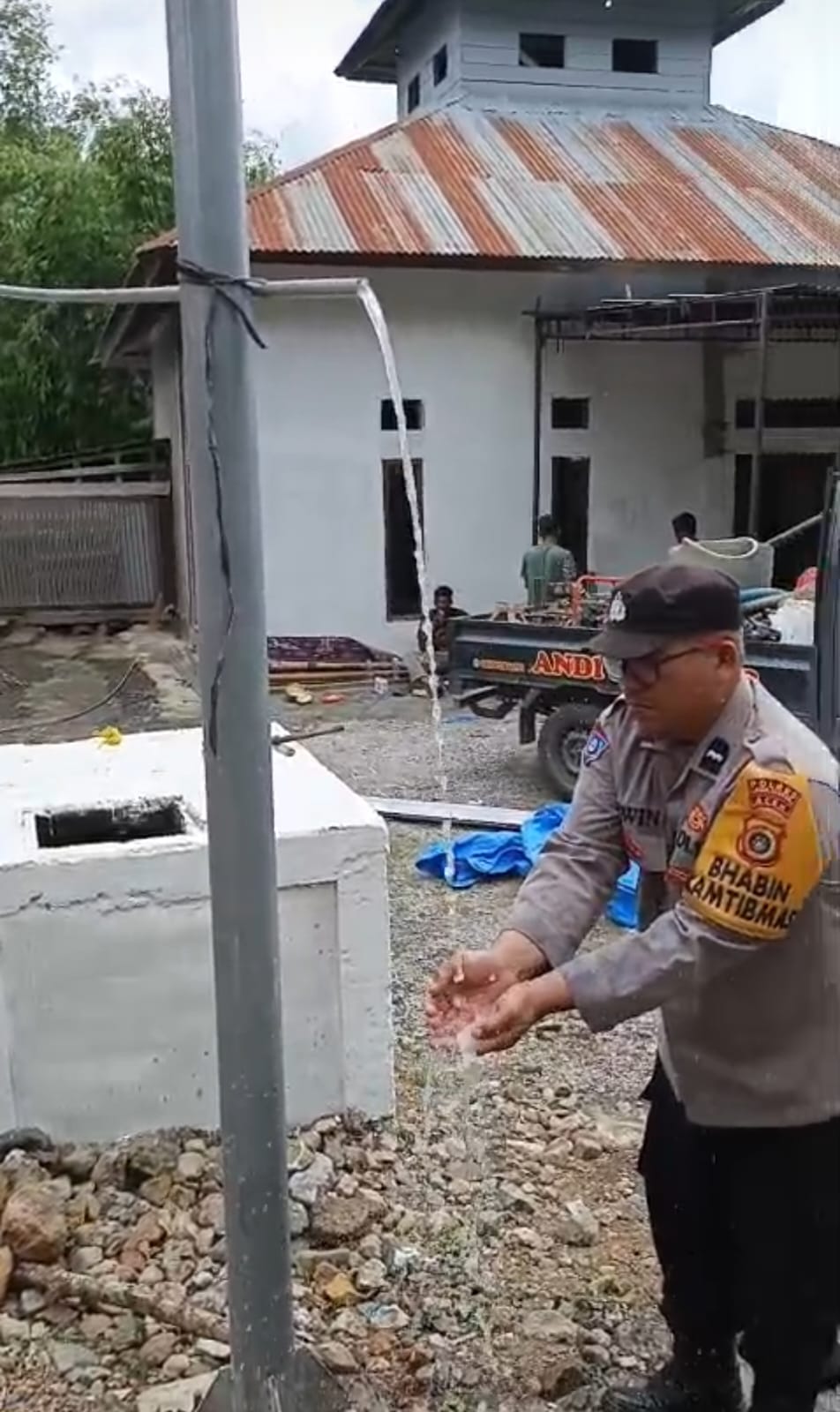 Respon Harapan Masyarakat, Polres Aceh Tengah Bangun Sumur Bor di Kuyun Uken Kecamatan Celala
