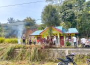 Ramadhan Penuh Kepedulian, Polsek Celala Pulihkan Polindes Ramung Ara Pascabencana