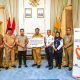 TJSL KAI Daop 1 Jakarta Salurkan Pompa Air ke Pemkot Cilegon untuk Dukung Sistem Irigasi Cegah Banjir