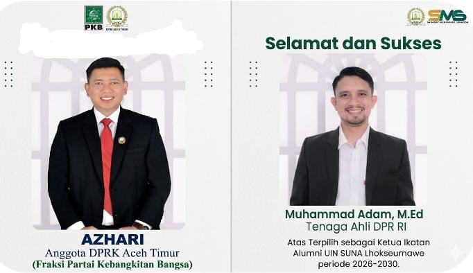 Terpilih Aklamasi, Muhammad Adam Jadi Ketua IKA UIN Sultanah Nahrasyah Periode 2026-2030