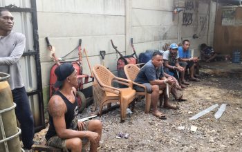 Tim Gabungan Mabes Polri Dan Polda Lampung Grebek Gudang BBM Ilegal Ratusan Ribu Liter Jenis Solar Disita