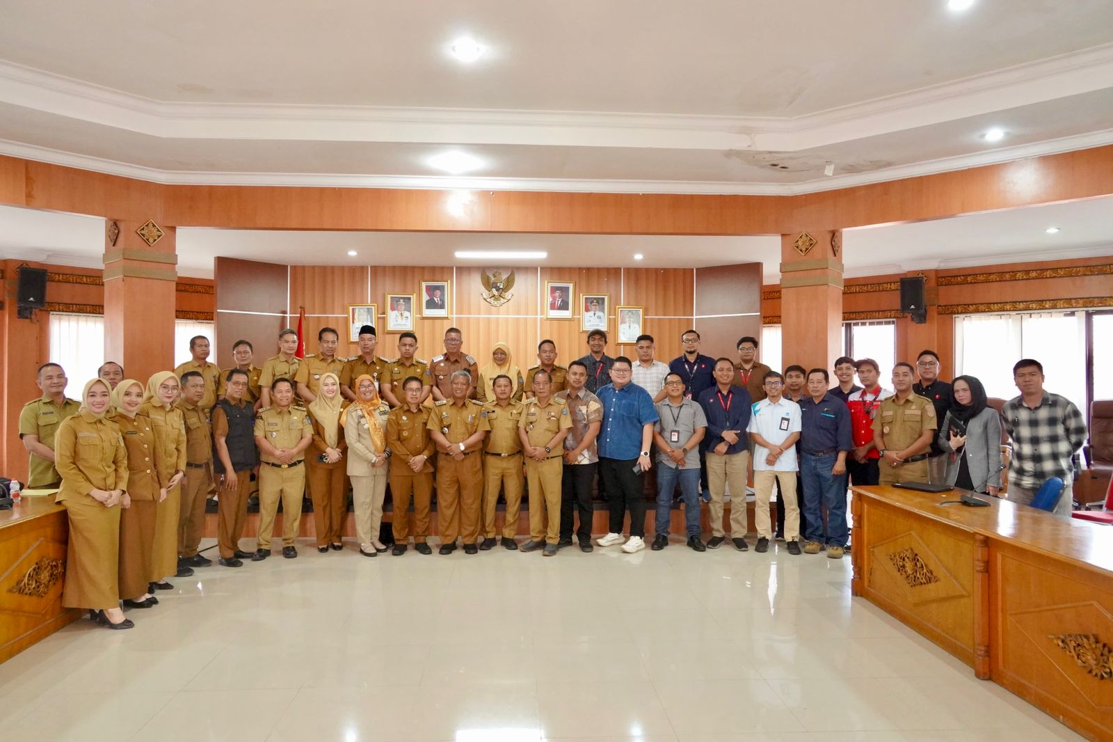 Penataan Kabel Semrawut Mendesak, Pemkab OKI Libatkan Operator