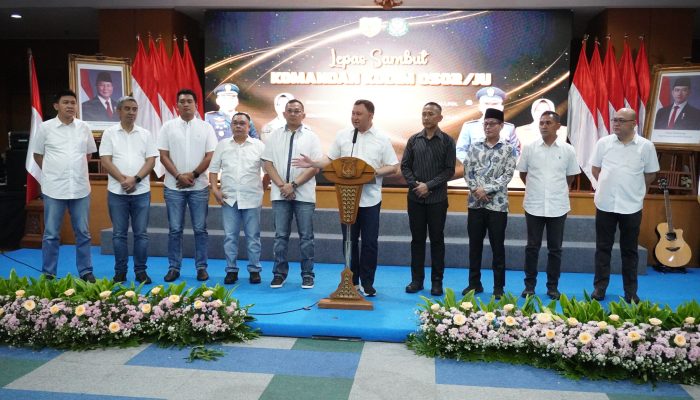 Tongkat Komando Dandim 0502/JU Resmi Berganti, Perkuat Sinergi TNI Dan Pemerintah