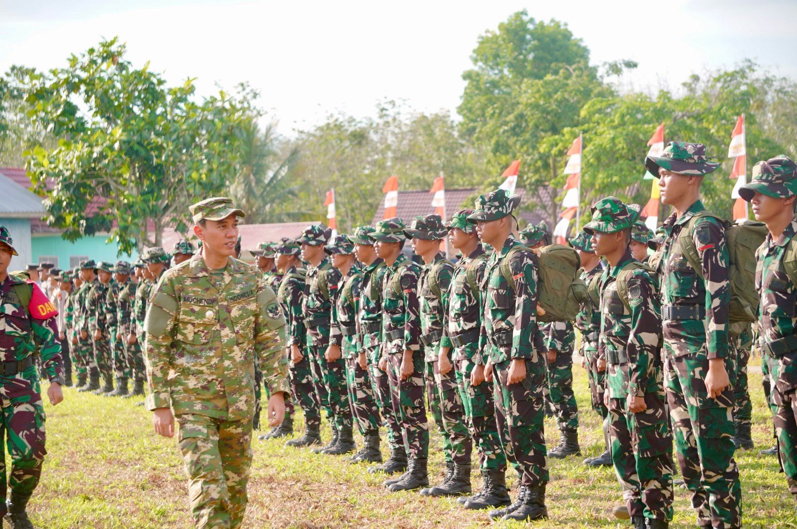TMMD 128 di OKI Sasar Infrastruktur  dan Berdayakan Masyarakat Desa