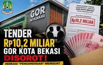 Tender Rp10,2 Miliar GOR Kota Bekasi Disorot, Indikasi “Pengondisian” Menguat