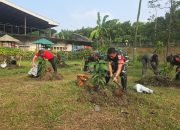Peringati Hari Bumi, Koramil 02/Penjaringan Bersama Tiga Pilar Tanam 1.000 Pohon Buah