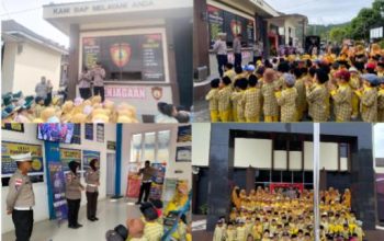 Polisi Sahabat Anak, Polres Aceh Tengah Sambut Kunjungan Siswa TK Kenalkan Tugas Kepolisian