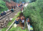 Perbaikan Gogosan Dikebut, KAI Daop 2 Bandung Targetkan Esok Hari Operasional KA Siliwangi Kembali Normal