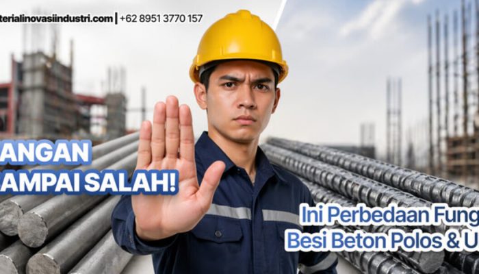 Jangan Sampai Salah! Ini Perbedaan Strategis Besi Beton Polos vs Ulir untuk Struktur Bangunan