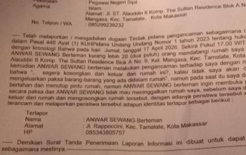 Wartwan TVRI Laporkan Anwar Sewang Dan Temannya Terkait Pengancaman