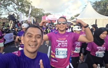 AKBP Jufri Ikut Meramaikan Iven Kemala Run 2026 Di Bali