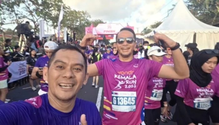 AKBP Jufri Ikut Meramaikan Iven Kemala Run 2026 Di Bali