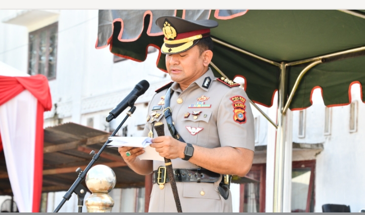 Pimpin Upacara Hari Otonomi Daerah Ke XXX, Kapolres Aceh Timur Tekankan Sinergi dan Inovasi Daerah.