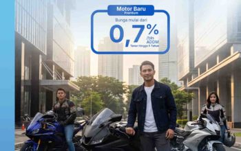 Tampil Beda dengan Motor Baru Premium, BRI Finance Hadirkan Pembiayaan Mulai 0,7%