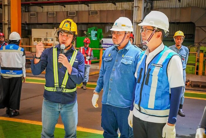 Krakatau Steel Perkuat Sinergi Strategis: Mengakselerasi Hilirisasi, Menjaga Kedaulatan Baja Nasional