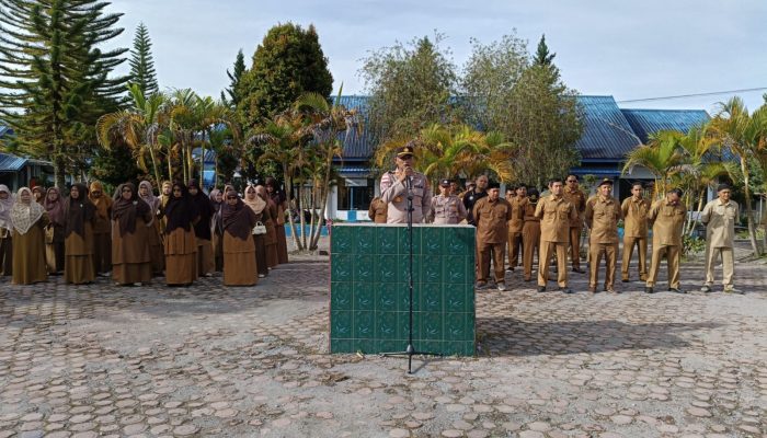 Polisi Masuk Sekolah di SMK Negeri 1 Bener Meriah, AKP Hasman: Generasi Muda Harus Tertib, Bijak Bermedsos, dan Jauhi Narkoba