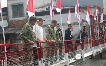 Pangdam Jaya Resmikan Jembatan Garuda Penghubung Sunter Agung – Pademangan Timur
